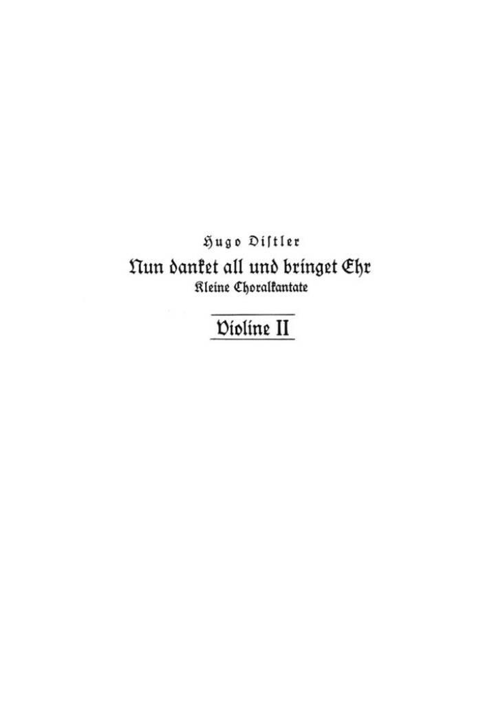 Nun danket all und bringet Ehr